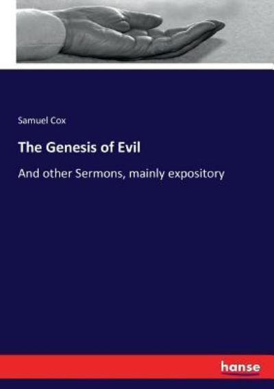 Cover for Samuel Cox · The Genesis of Evil (Pocketbok) (2017)