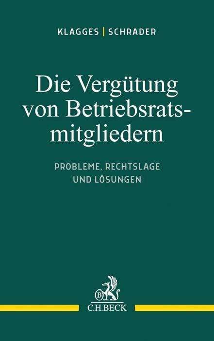 Cover for Klagges · Bezahlung des Betriebsrats (Buch)