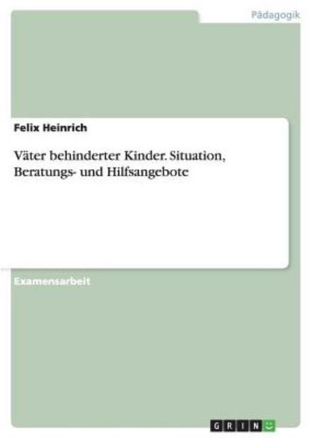 Cover for Heinrich · Väter behinderter Kinder - Sit (Bok) [German edition] (2007)