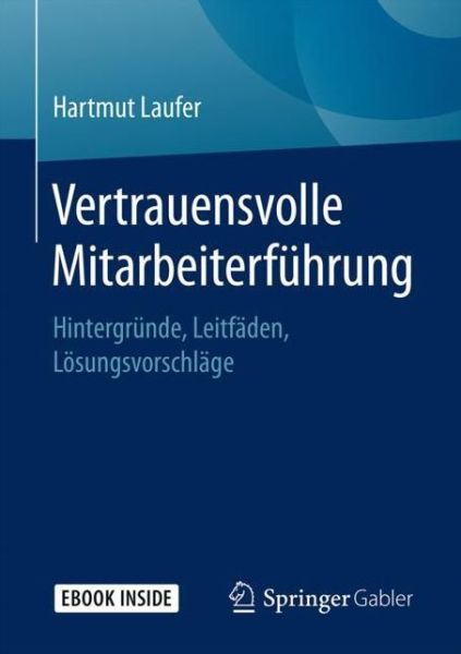 Cover for Laufer · Vertrauensvolle Mitarbeiterfuehrung (Book) (2018)