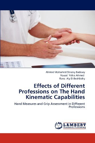 Cover for Rana Aly Ei-beshbishy · Effects of Different Professions on the Hand Kinematic Capabilities: Hand Measures and Grip Assessment in Different Professions (Pocketbok) (2012)