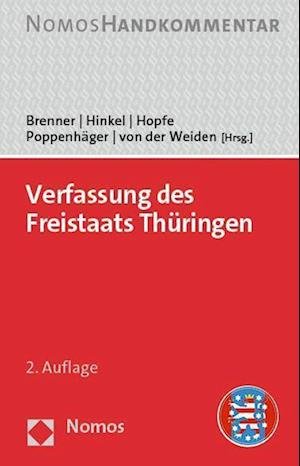 Cover for Michael Brenner · Verfassung des Freistaats Thüringen (Bok) (2023)