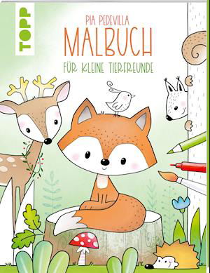 Pia Pedevilla Malbuch - Für kleine Tierfreunde - Pia Pedevilla - Books - Frech Verlag GmbH - 9783772444753 - September 9, 2021