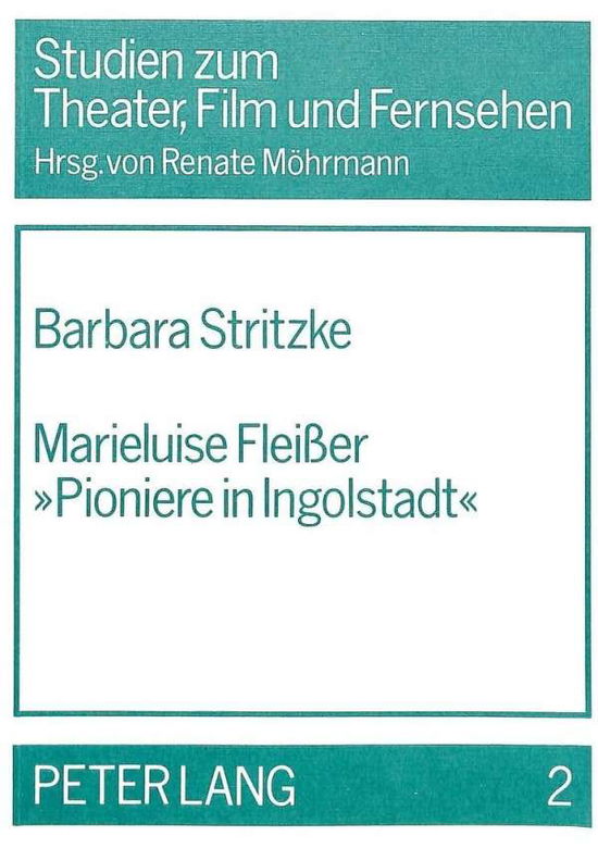 Cover for Marieluise Fleisser «Pioniere in Ingolstadt» (Paperback Book) (1982)
