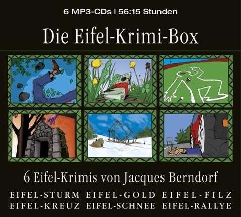 Die Eifel-krimi-box - Jacques Berndorf - Muzyka - RADIOROPA - 9783836807753 - 10 września 2014