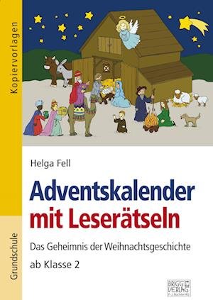 Cover for Helga Fell · Adventskalender mit Leserätseln (Paperback Book) (2021)