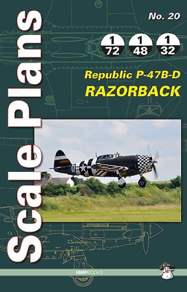 Cover for Dariusz Karnas · Republic P-47b-D Razorback - Scale Plans (Paperback Book) (2015)