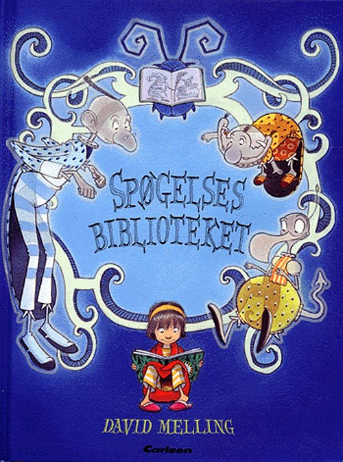 Cover for David Melling · Spøgelsesbiblioteket (Bound Book) [1st edition] (2005)
