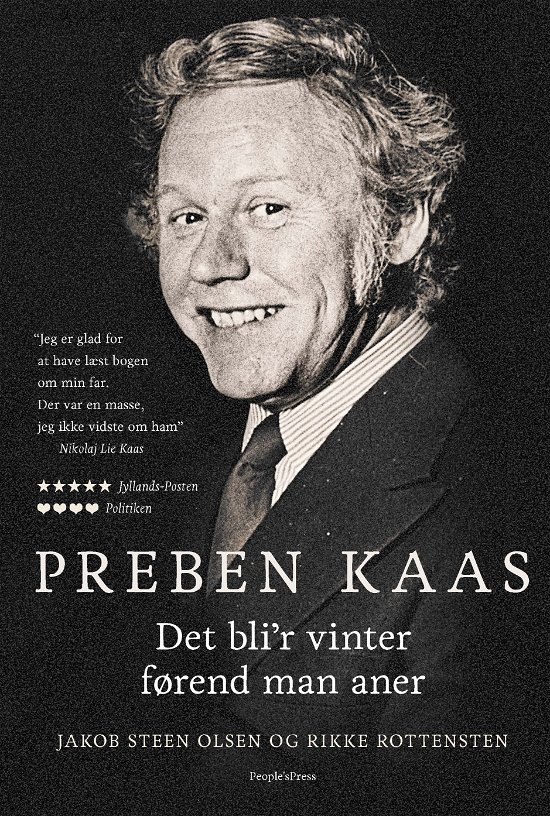 Cover for Jakob Steen Olsen og Rikke Rottensten · Det bli’r vinter førend man aner HB (Hardcover Book) [2. wydanie] [Hardback] (2013)