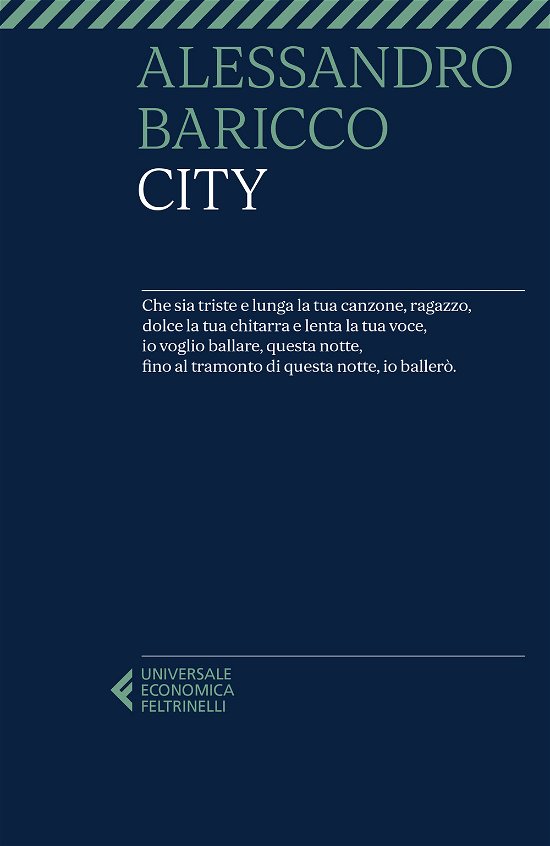Cover for Alessandro Baricco · City (Bog)