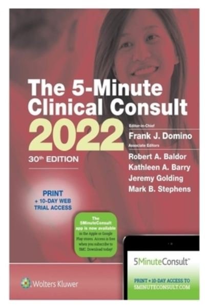 Cover for Mark Stephens · The 5 Minutes Clinical Consult 2022: 30th Edition (Taschenbuch) (2021)