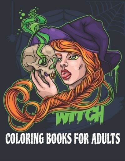 Cover for Blue Blend · Witch Coloring Book for Adults (Taschenbuch) (2020)
