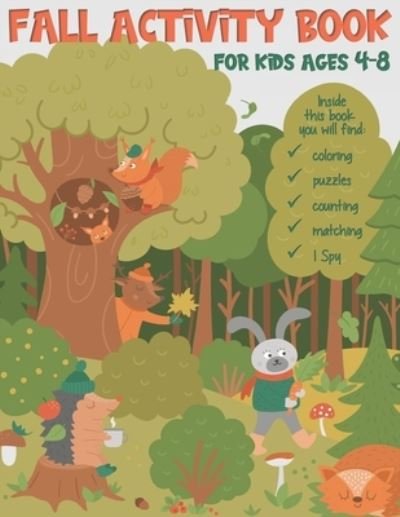 Fall Activity Book - J and I Books - Books - Independently Published - 9798695107753 - October 8, 2020