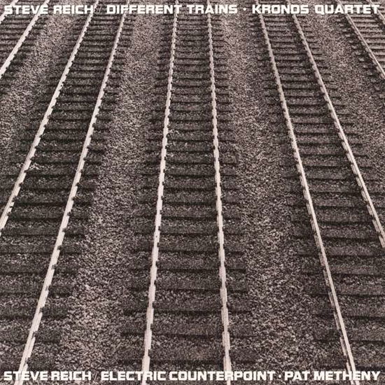 Cover for Steve Reich · Different Trains / Electric Counterpoint (LP) (2018)