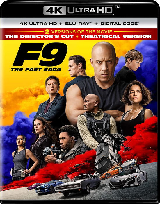 Cover for F9: the Fast Saga (4K UHD Blu-ray) (2021)