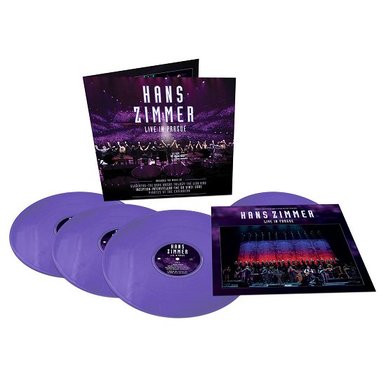 Cover for Hans Zimmer · Live in Prague (Purple Vinyl) (LP) [Limited edition] (2020)