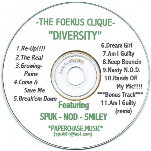 Cover for Foekus Clique · Diversity (CD) (2005)