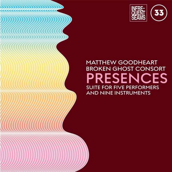 Cover for Goodheart, Matthew &amp; Broken Ghost Consort · Presences: Mixed Suite For Five Performers And Nine Instruments (CD) (2021)