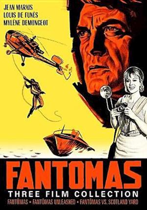 Cover for Fantomas 1960s Collection (DVD) (2019)