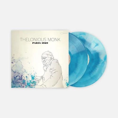 Cover for Thelonious Monk · Paris 1969 (LP) [Light Blue Galaxy edition] (2024)