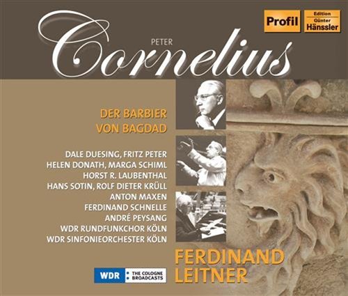 Cover for Cornelius Peter · Der Barbier Von Bagdad (CD) (2008)