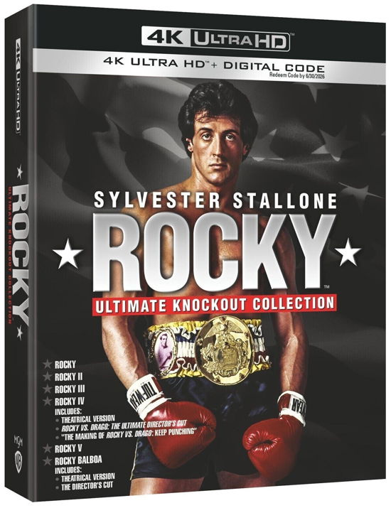 Cover for Rocky 6-film Collection (4K UHD Blu-ray) (2024)