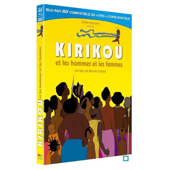 Cover for Kirikou Et Les Hommes Et Les Femmes 3d/blu-ray+dvd (Blu-ray)
