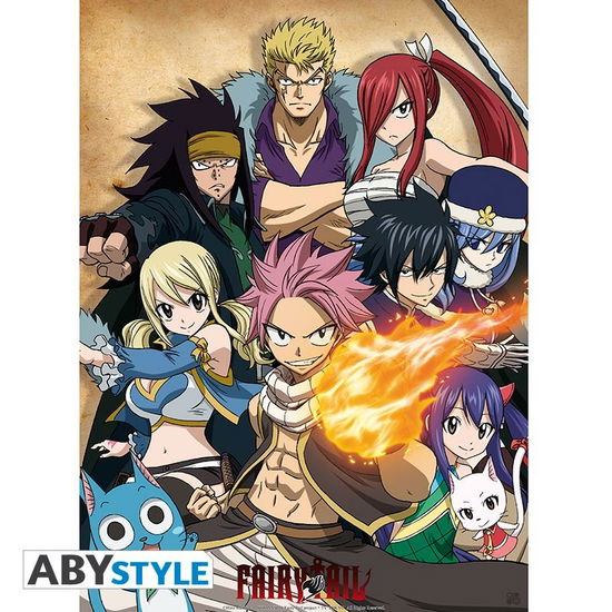 FAIRY TAIL - Poster Guild (52x38) - Kleines Poster - Merchandise -  - 3700789279754 - February 7, 2019