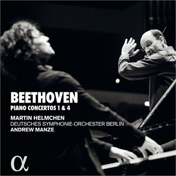 Cover for Andrew Manze / Martin Helmchen / Deutsches Symphonie-orchester Berlin · Beethoven: Pianos Concertos 1 &amp; 4 (CD) (2020)