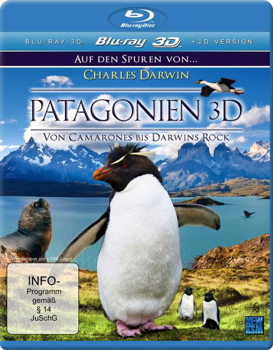 Cover for N/a · Patagonien 3d-auf den Spuren Von Charles Darwin: (Blu-ray) (2014)