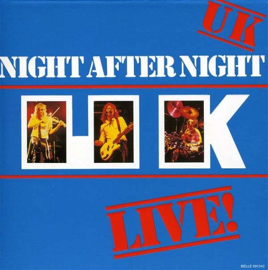 Cover for U.k. · Shm-night After Night UK Live (CD) (2009)