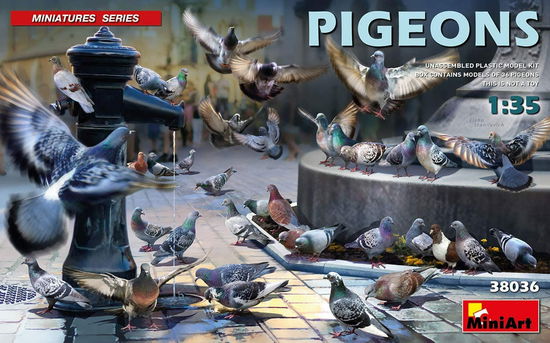 Cover for MiniArt · 36 Pigeons 1:35 (1/20) * (Zabawki)