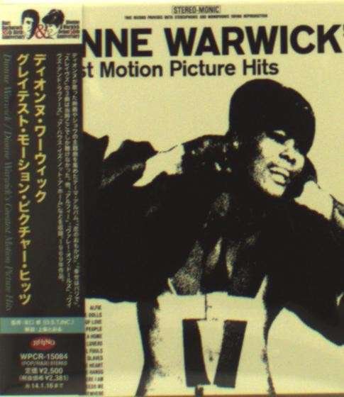 Greatest Motion Picture Hits - Dionne Warwick - Musikk - WARNER - 4943674144754 - 3. juli 2013