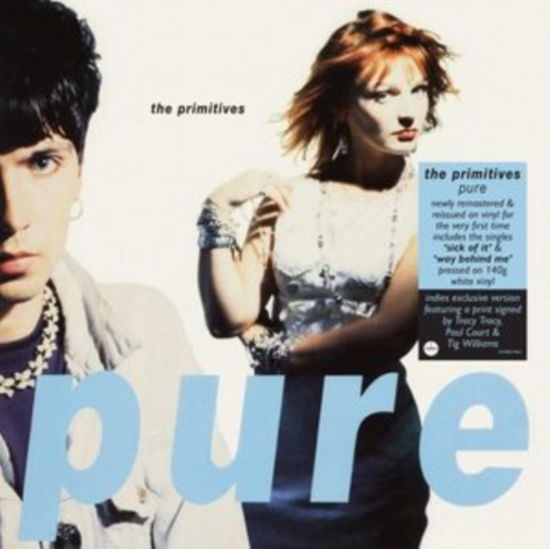 Cover for Primitives the · Pure (White Vinyl Signed) (LP) (2021)