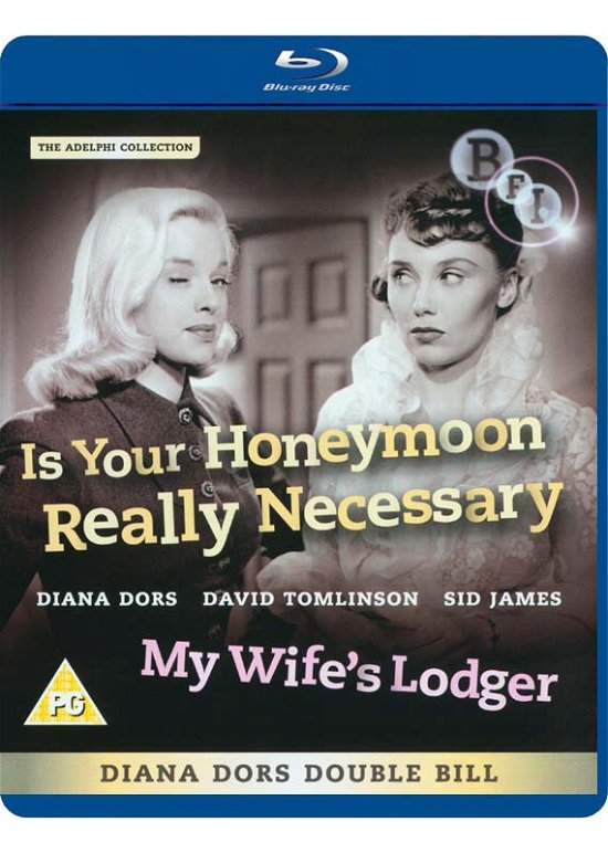 Is Your Honeymoon Really Necessary? / My Wifes Lodger - Adelphi Collection Diana Dors Double Bill Blu - Film - BFI - 5035673010754 - June 21, 2010