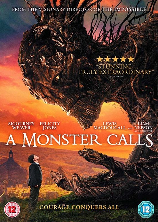 Cover for J.A. Bayona · A Monster Calls (DVD) (2017)
