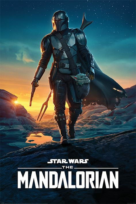 Cover for Star Wars: Pyramid · The Mandalorian - Nightfall (Poster Maxi 61X91,5 Cm) (MERCH) (2022)