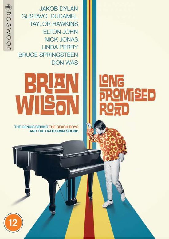 Cover for Brian Wilson a Long Promised Road · Brian Wilson: A Long Promised Road (DVD) (2022)