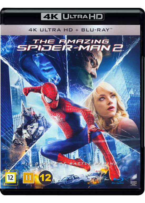 Cover for The Amazing Spider-Man 2 (4K UHD + Blu-ray) [4K edition] (2016)