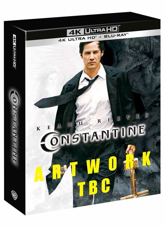 Cover for Constantine Limited Edition Steelbook Collectors Edition (4K Ultra HD/BD) [Steelbook edition] (2025)