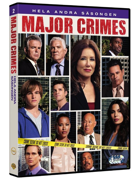 Cover for Major Crimes · Major Crimes S2 (Sw) (Dvd / S/N) (DVD) (2015)