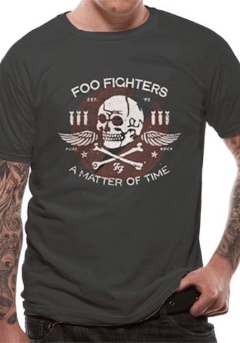 Foo Fighters Unisex T-Shirt: Matter of Time - Foo Fighters - Fanituote - PHD - 5052905293754 - perjantai 30. syyskuuta 2022