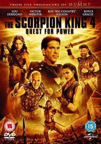 Cover for The Scorpion King 4  Quest for Power · The Scorpion King 4 - Quest For Power (DVD) (2015)