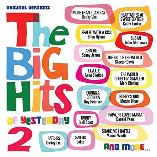 Cover for Big Hits of Yesterday 2 / Various (CD) (2015)