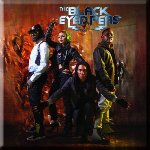 The Black Eye Peas Fridge Magnet: Band Photo The End - Black Eyed Peas - The - Merchandise - Unlicensed - 5055295315754 - 17. oktober 2014