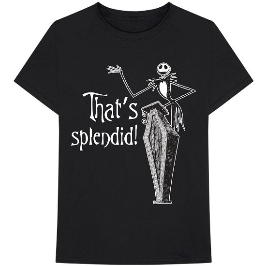 The Nightmare Before Christmas Unisex T-Shirt: Splendid - Nightmare Before Christmas - The - Merchandise -  - 5056170699754 - 
