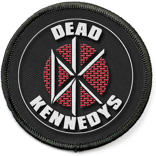 Dead Kennedys Woven Patch: Circle Logo (Standard) - Dead Kennedys - Merchandise -  - 5056368603754 - 