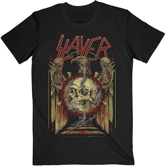 Slayer Unisex T-Shirt: Eagle & Serpent - Slayer - Produtos -  - 5056368674754 - 