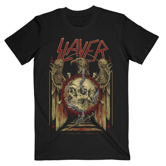 Slayer Unisex T-Shirt: Eagle & Serpent - Slayer - Koopwaar -  - 5056368674754 - 