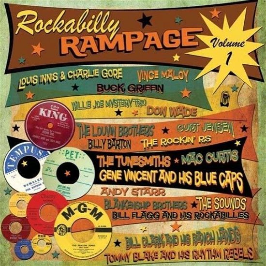Vol. 1-rockabilly Rampage - Rockabilly Rampage - Musique - CARGO UK - 5060174955754 - 24 septembre 2013